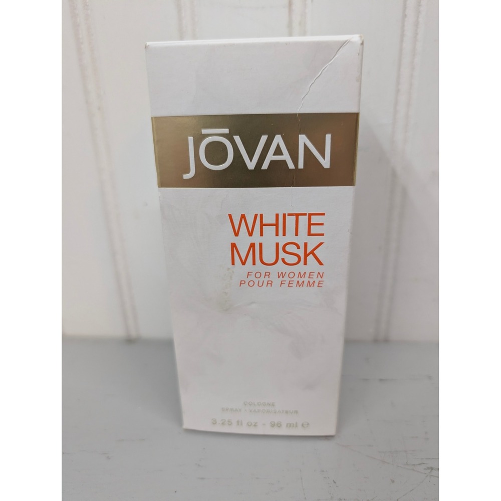 Jovan White Musk for Women Cologne Spray 3.25 fl oz 96 ml New Open Box